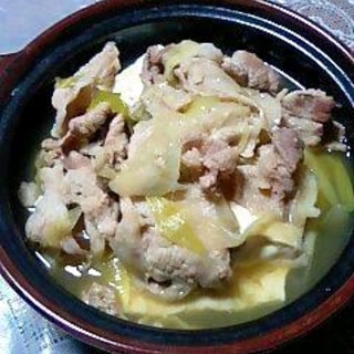 かんたん！シンプル肉豆腐